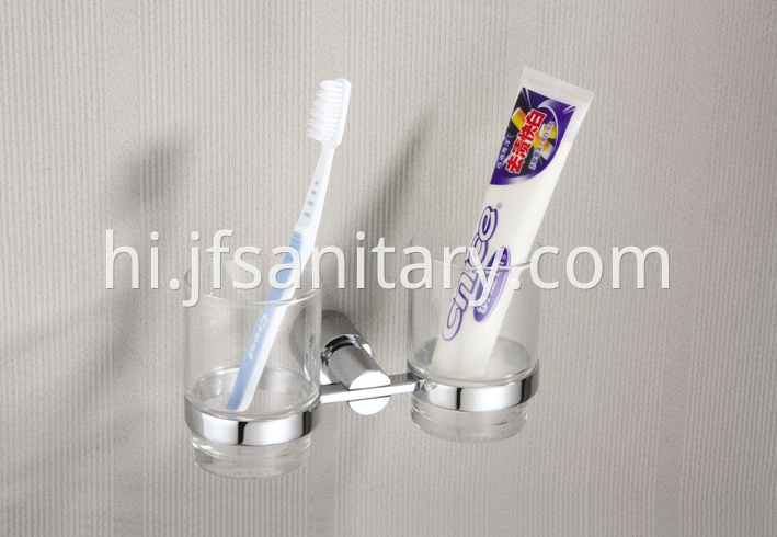 High Quality Bathroom Double Tumbler Holder